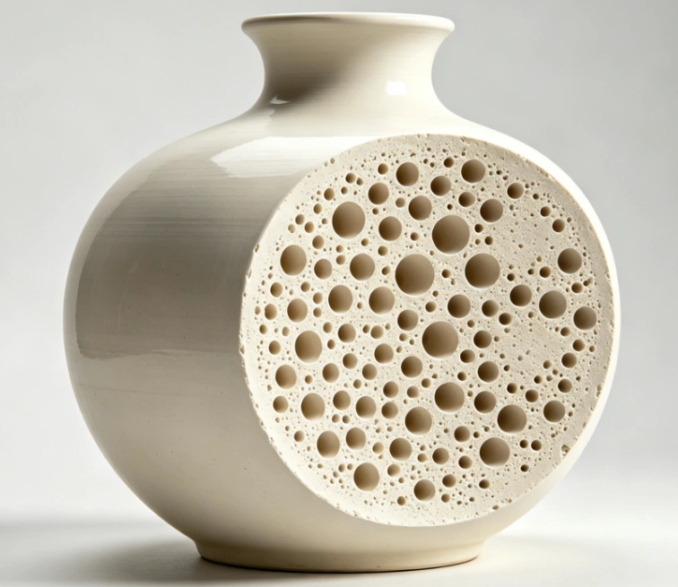 Detecting Internal Fractures-Large Ceramic Dispensers-3