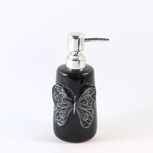 OEM black ceramic soap dispenser factory (4)