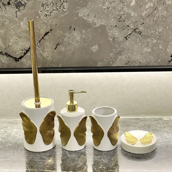 White Ceramic Toilet Brush Holder Wholesale Manufacturer (4)