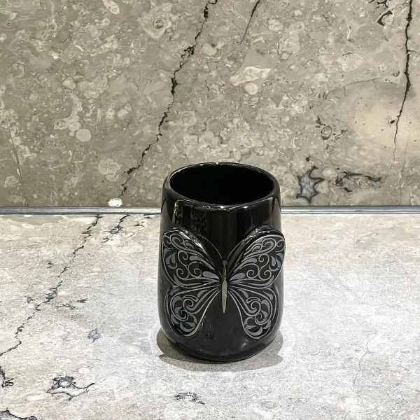 Wholesale Black Bathroom Tumbler Supplier (7)