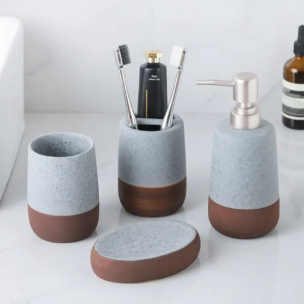 Ceramic Bathroom Accessories Collection-3