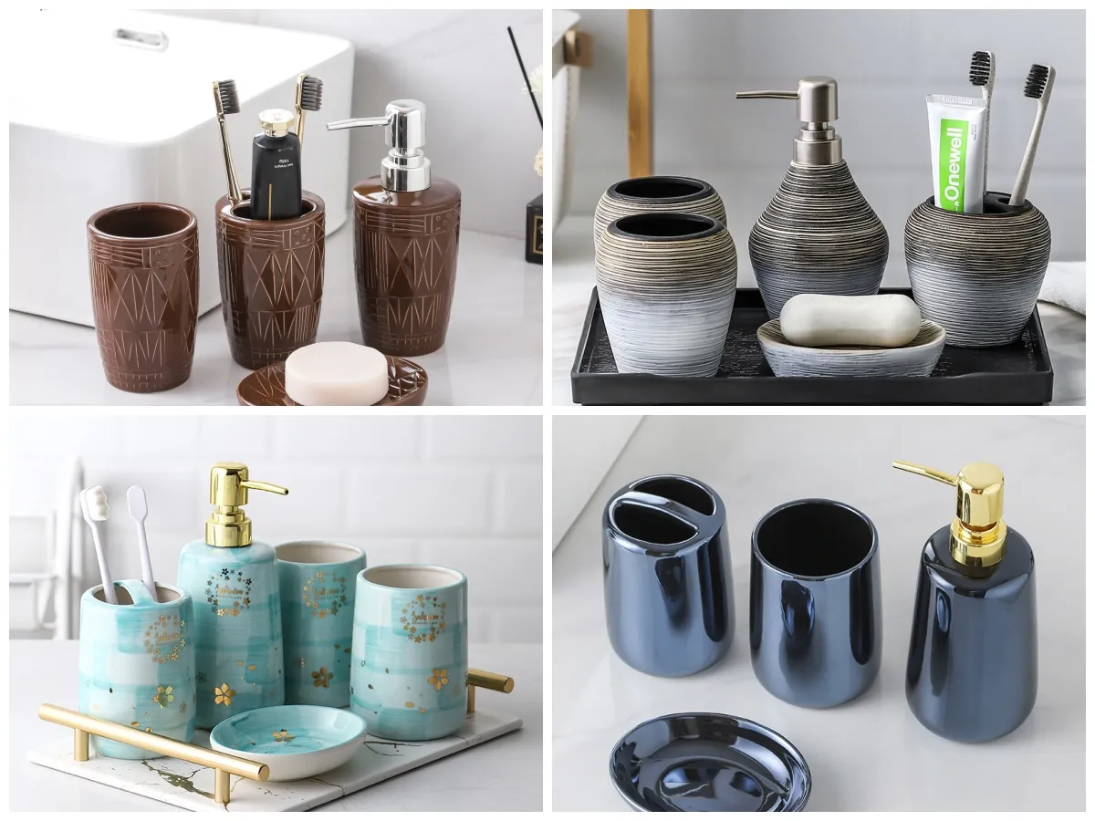 Ceramic Bathroom Accessories Collection-4