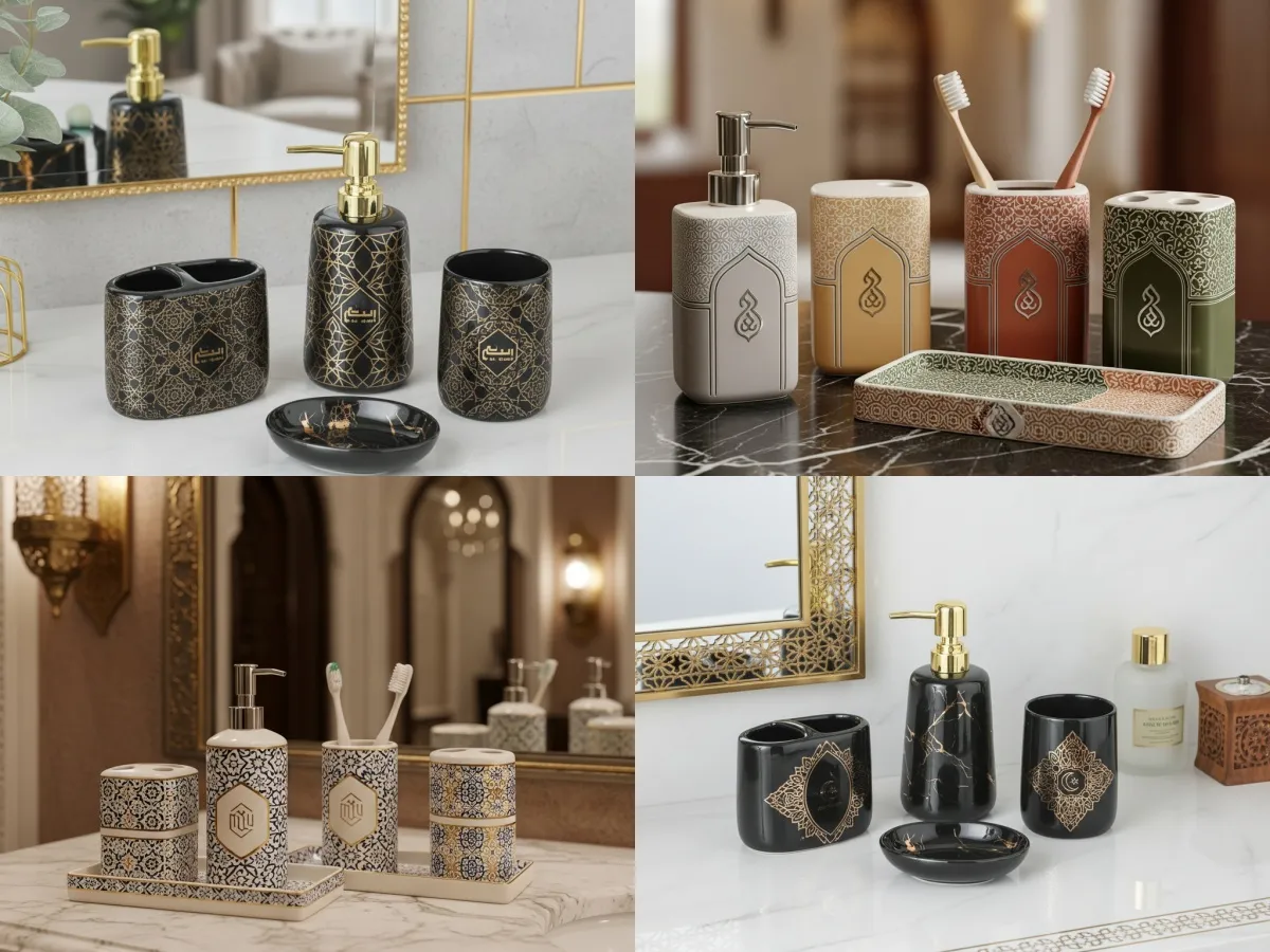 Ceramic Bathroom Accessories Collection-7