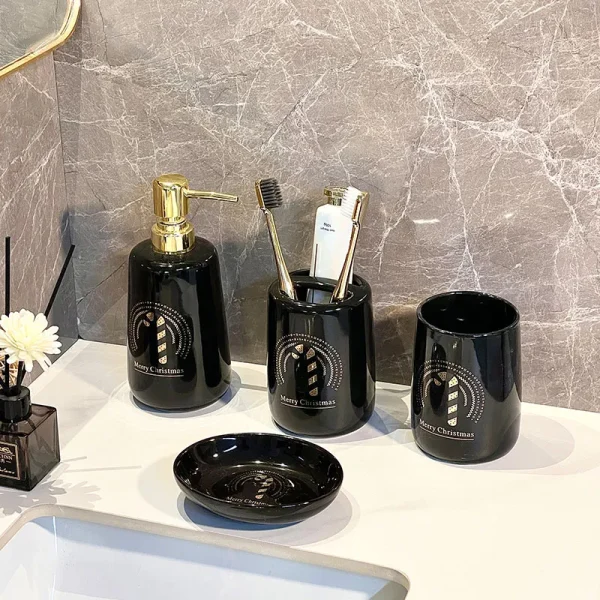 Ceramic Bathroom Accessory Samples Compare-Bathroom Set 3