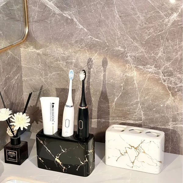 Ceramic Toothbrush and Toothpaste Holder Wholesale (1)