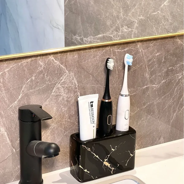 Ceramic Toothbrush and Toothpaste Holder Wholesale (2)