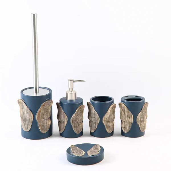 Luxury Ceramic Toilet Brush Set Bulk Supplier (1)