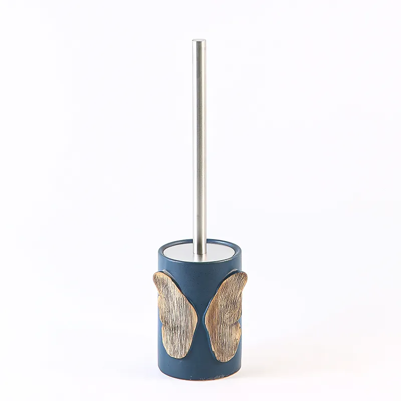 Luxury Ceramic Toilet Brush Set Bulk Supplier (2)
