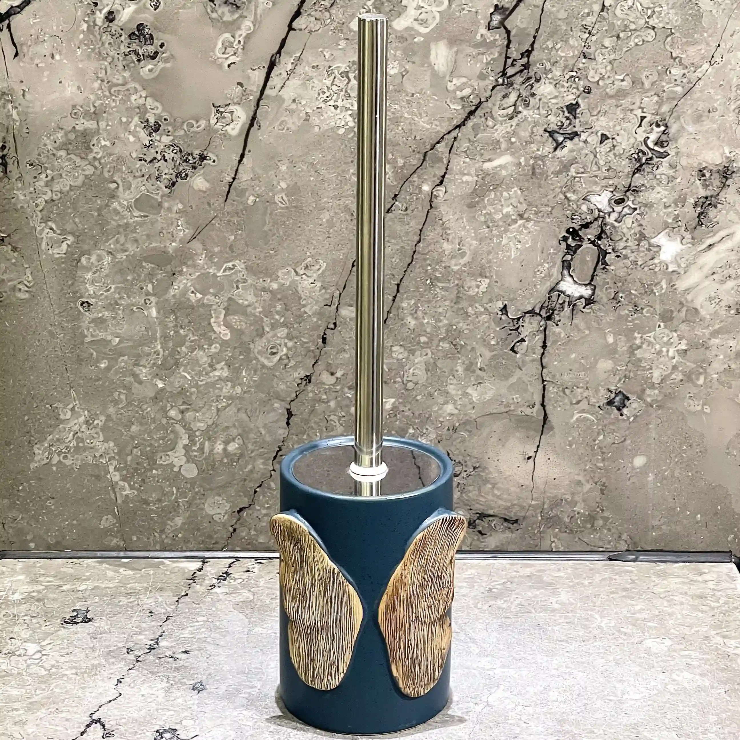Luxury Ceramic Toilet Brush Set Bulk Supplier (5)