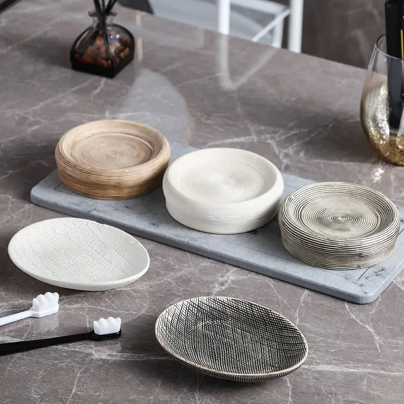 Wholesale Soap Dishes OEM Textured Bathroom Vanity Accessories Tray (3)