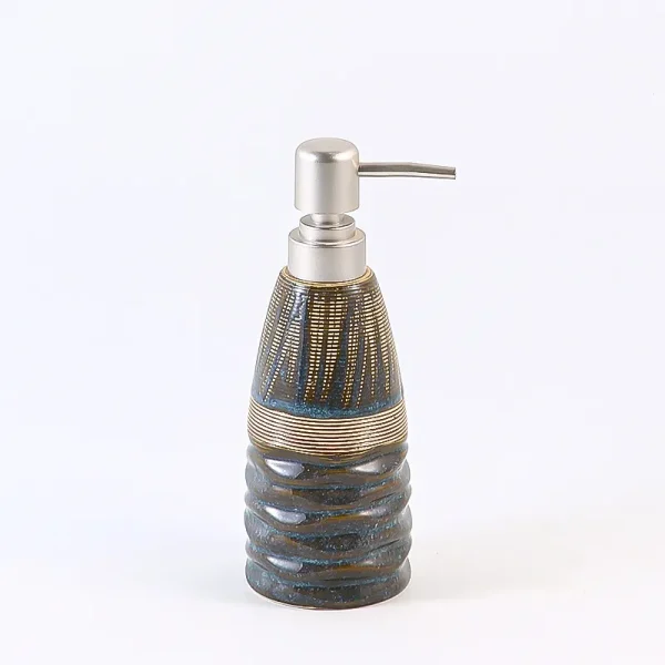 Ceramic Bathroom Accessories Performance-Bathroom Water Quality Impact-Custom Ceramic Soap Dispenser2