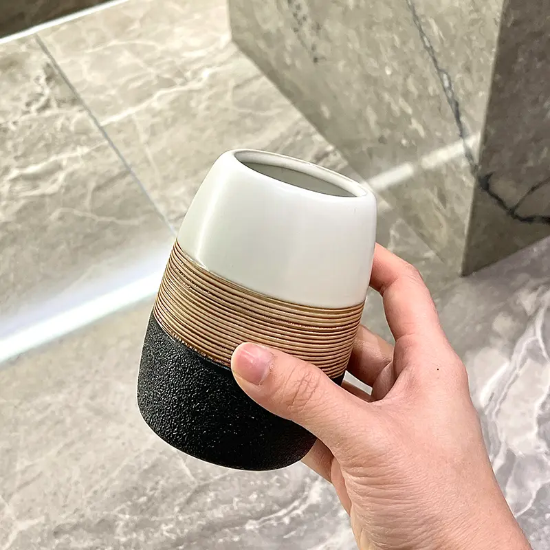 Ceramic Bathroom Tumbler Custom-2