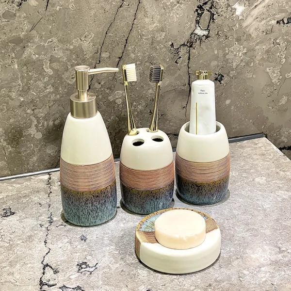 Custom 4-Piece Bathroom Accessory Set-6