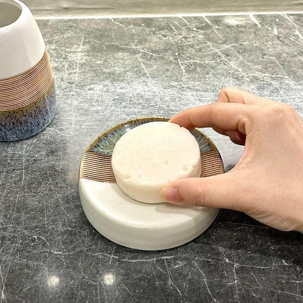 Custom Ceramic Soap Saver Holder-2